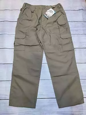 5.11 “Taclite Pro Pants” Tactical Stone Khaki Pants Size 34x30 NWT • $32