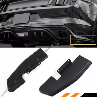 For 2015-2023 Ford Mustang Rear Bumper Corner Valance Side Spat Quarter Splitter • $61.99