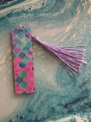 Bookmark Mermaid Scales ￼ Purple ￼ • $4.99