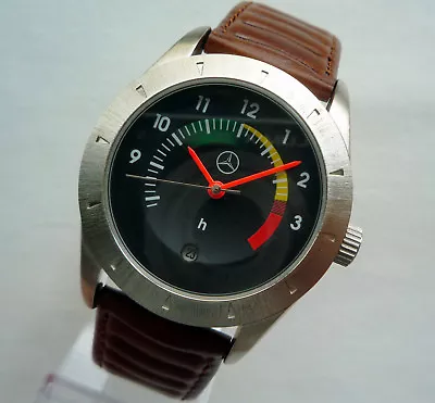 Mercedes Benz Speedometer Racing Sport Accessory Retro Motorsport Design Watch • £260.50