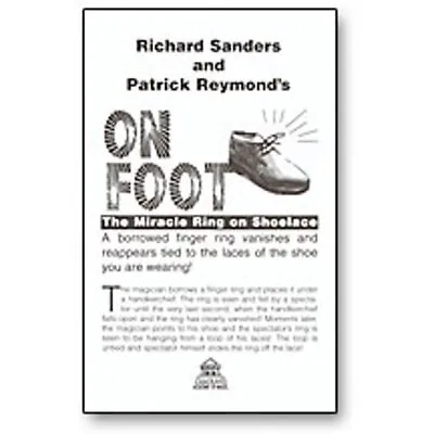 On Foot - Richard Sanders - Camirand Academy Of Magic - Trick • $7.96
