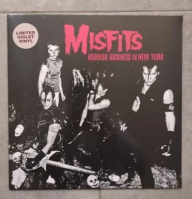 Misfits Horror Business In New York: LimiteD Violet COLOR LP (Vinyl) (UK IMPORT) • $40