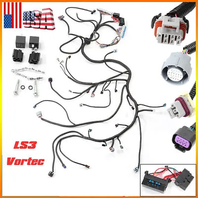 03-07 LS3 Vortec Standalone Wire Harness Drive By Wire W/4L60E 4.8 5.3 6.0 DBW • $102.89