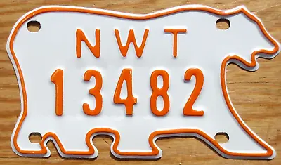 Northwest Territories NWT License Plate Number Tag • $9.99