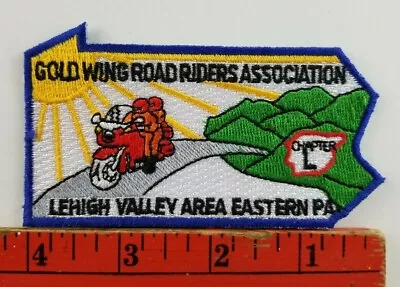 Gold Wing Road Riders Honda Motorcycle Lehigh Valley Pennsylvania Patch • $9.99