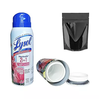 Lysol Disinfectant Diversion Safe Stash Can Screw Lock Hidden Compartment • $23.97