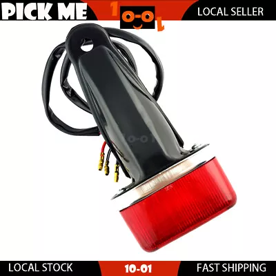 Tail Brake Light Assembly Fit 12v CAFE RACER | REC REG YZ TT XT CR RM KX XR • $42.99