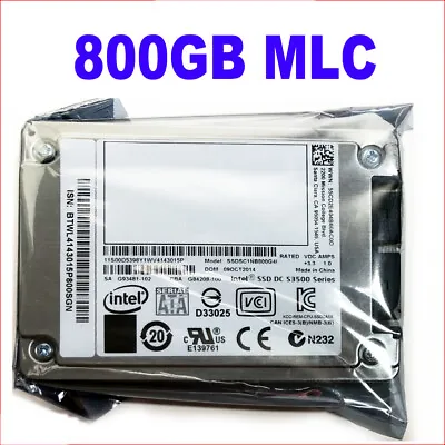 £136 • Buy 1.8  800GB MLC Micro Sata SSD DC S3500 Series SSDSC1NB800G4l For Thinkpad X301