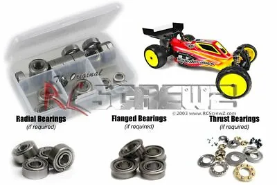 $53.95 • Buy RCScrewZ Team Durango DEX210 V2 Metal Shielded Bearing Kit - Durg012b