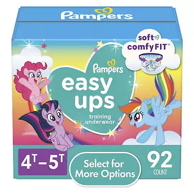 Easy Ups My Little Pony Training Pants Toddler Girls 4T/5T 92 Ct • $39.97