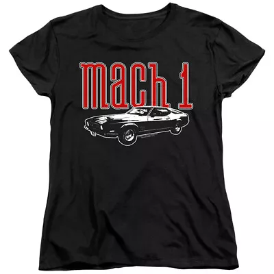 FORD MUSTANG MACH 1 Licensed Women & Junior Tee Shirt SM-2XL • $24.95