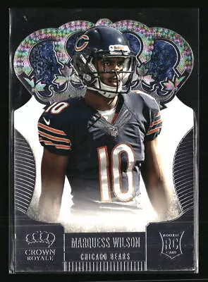 Marquess Wilson 2013 Panini Crown Royal #167 Football Card • $1.99