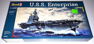 REVELL - 1/1200 - USS Enterprise (CV-6) - Mini Ships Model Kit • $12.35