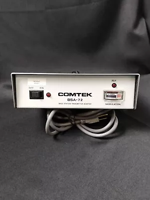 Comtek Earwig Transmitter System Base Stations BSA-72 Powers On Parts Only • $39.99