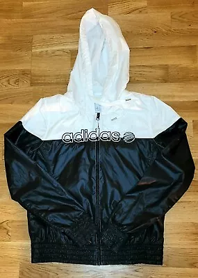 Adidas Neo Windbreaker Cal Surf Wet Look Glanz Size SMALL • £50