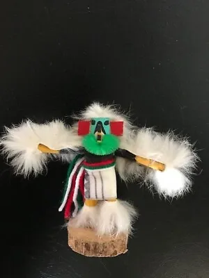 VTG Kachina Doll Eagle 5  Signed • $17