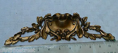 1850  Bronze Furniture Frontispiece Cornice Breastplate Acorn Oak Leaf Design  • £46.56