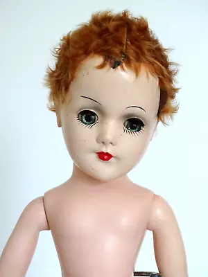 Vintage 1950's Mary Hoyer 14  Hard Plastic Boy No Clothes • $85