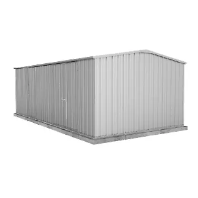 Absco Sheds 5.96mW X 3.00mD X 2.06mH Zincalume Workshop Garden Shed - Triple ... • $1583