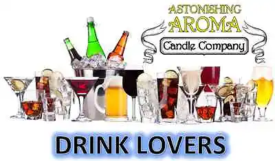 DRINK LOVERS COLLECTION Soy Wax Clamshell Break Away Tart Melt  Candle • $5.33