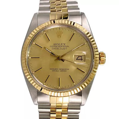 ROLEX Datejust 16013 Automatic Men's Watch • $7603.70