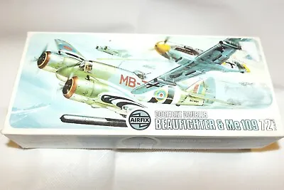 Airfix 1:72 Beaufighter & Me109g-6   Dog Fight Doubles  • £26.39