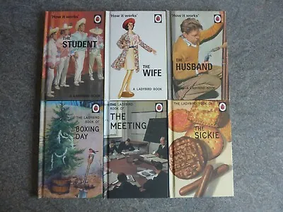 6 Ladybird Books For Grown-Ups Bundle 3 X 'How It Works' & 3 X Book Of ..... • £10