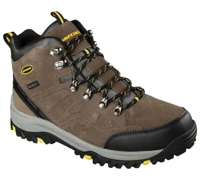 Skechers Mens Relaxed Fit Relment Pelmo Hiking Boots 64869  - New 2022 • $87.95