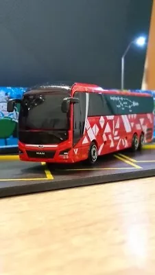 Majorette City Bus Mans Lions Couch L Red (Hot Wheels Scale) • £2.99