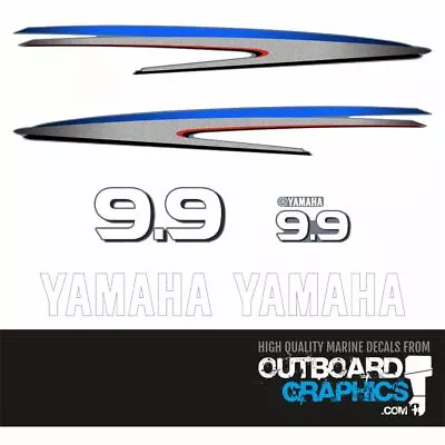 Yamaha 15hp 2 Stroke (2002) Outboard Engine Decals/sticker Kit • $52.75