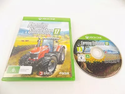 Mint Disc Xbox One Farming Simulator 17 2017 2k17 Free Postage • $32.90