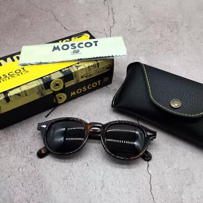 MOSCOT LEMTOSH Tortoiseshell 46 Sunglasses • $118.33