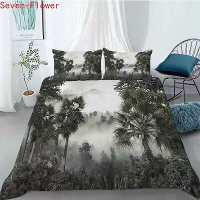 Touch Loneliness 3D Printing Duvet Quilt Doona Covers Pillow Case Bedding Sets • $79.20