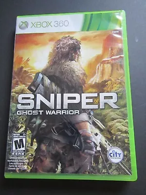 Microsoft Xbox 360:  Sniper Ghost Warrior  In Case With Manual And Tested • $3.47