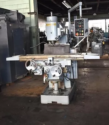 Ycm-2v Supermax Swiveling-head Heavy-duty Vertical Mill - #29873 • $6950