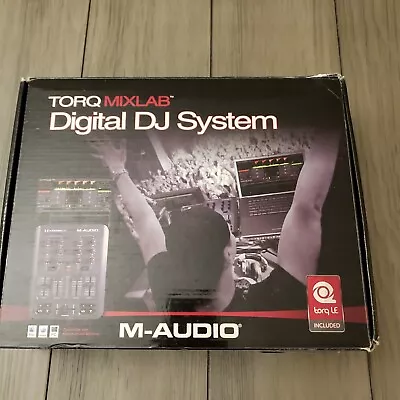 Torq MixLab Digital DJ System With Cord Instructions 1 Software Disc • $35