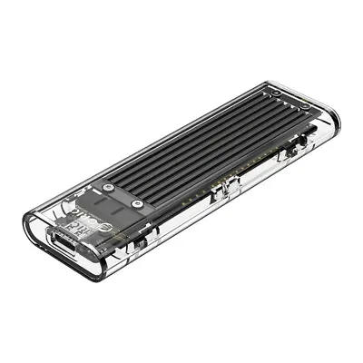 $59 • Buy Orico TCM2-C3 Transparent NVMe M.2 SSD (M Key) USB 3.1 Type-C Enclosure -  Black