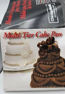 Chicago Multi-Tier Cake Pan Mini Tiered Cakes Wedding Cake Miniature  • $30