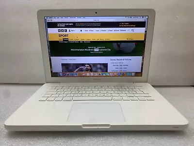 £85 • Buy Apple MacBook Laptop 2010 A1342 13.3  Sierra 4GB RAM 250GB HDD Swedish KeyBoard