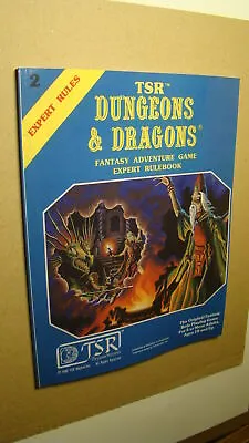 Dungeons Dragons Expert Rules *new Nm/mt 9.8 New* Players Handbook Blue • $26.10