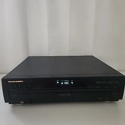 Marantz CC-48U BL 5 Disc CD Changer Player Tested No Remote • $115