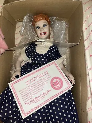 I Love Lucy Doll - Hamilton Collection 1988  Original Box See All Pictures • $40