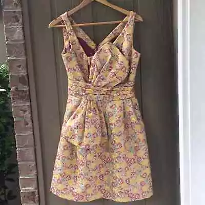 Zac Posen For Target Brocade Dress Floral Bow • $15