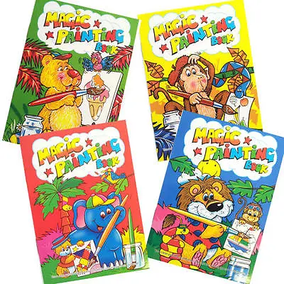 £1.95 • Buy MAGIC PAINTING COLOURING BOOKS A4 A5 A6 ANY Qty PARTY BAGS FUNDRAISING WHOLESALE