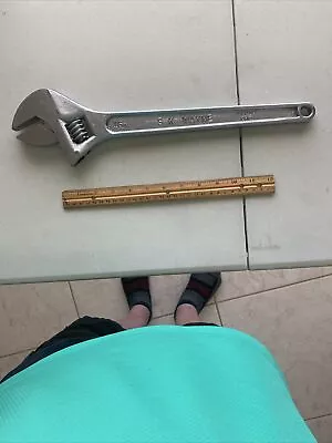 Vintage S-K WAYNE 16  Adjustable Wrench USA • $37.50