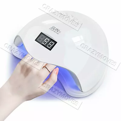 New 48W LED UV Nail Lamp Light Gel Polish Dryer Manicure Art Curing AU Plug VIC • $17.95