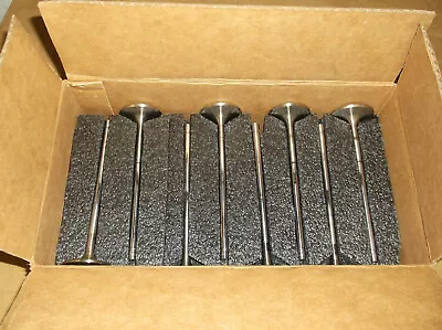 8 Lightly Used Manley Inconel Exhaust Valves 1.900 -6.450  W/11/32  Stem~BBC~ • $174.99