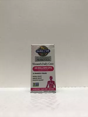 $16.50 • Buy Garden Of Life Women's Daily Care Probiotics - 40 Billion CFU 30 Cap Exp: 09/23