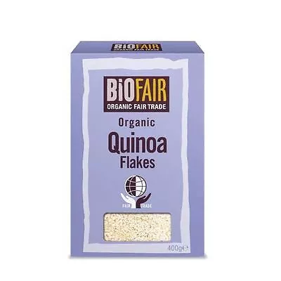 Biofair Organic Quinoa Flakes - 400g • £8.12