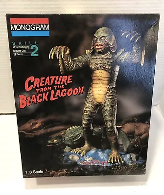 Vintage Monogram CREATURE FROM THE BLACK LAGOON Model Kit #6490 In Original Box • $29.99